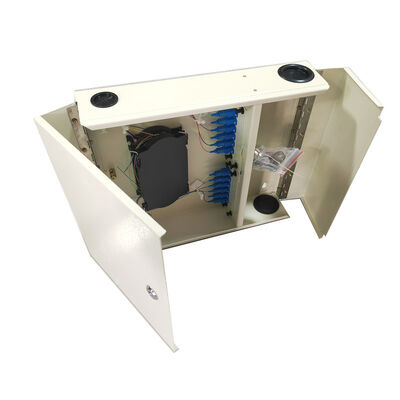 OEM ওয়াল মাউন্ট স্প্লাইস এনক্লোসার FTTH ফাইবার টার্মিনেশন ইউনিট 48 কোর