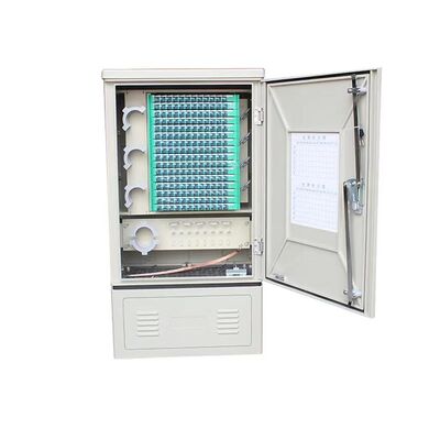 FTTH ফ্লোর স্ট্যান্ডিং ক্যাবিনেট SM/MM ফাইবার অপটিক ওয়াল বক্স এক্সটার্নাল