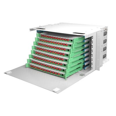 ODF 19 Rack Patch Panel Sc Adapter Fc প্যাচ প্যানেল 6U 96 Core