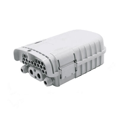 FTTx 1x8 PLC ফাইবার অপটিক স্প্লিটার বক্স বিতরণ IP68 16 কোর