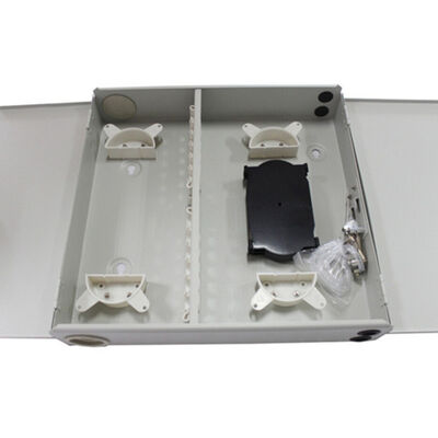 FTTH ওয়াল মাউন্ট ফাইবার অপটিক প্যাচ প্যানেল 48core FC/LC/SC/ST