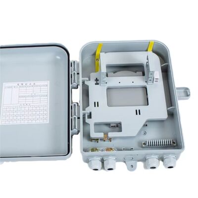 জলরোধী ফাইবার অপটিক স্প্লিটার 1x16 প্লাগ IP66 ABS PLC স্প্লিটার