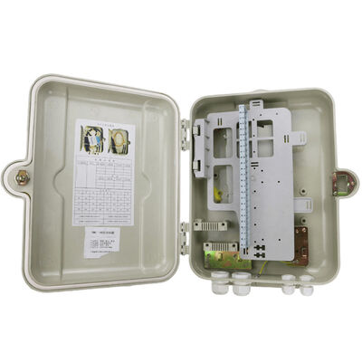 FTTH LGX 1x32 PLC অপটিক স্প্লিটার বক্স ইনডোর / আউটডোর APC / UPC