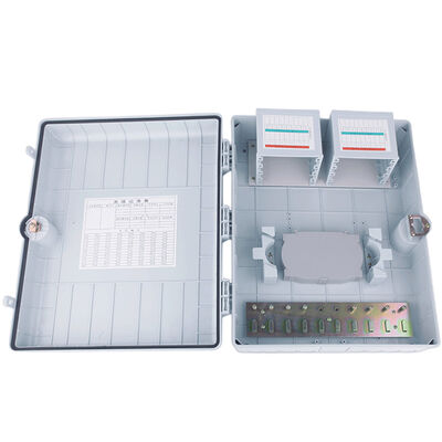 LGX PLC ফাইবার অপটিক স্প্লিটার APC / UPC 1x64 PLC স্প্লিটার হালকা ধূসর