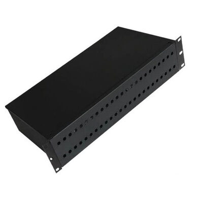 Fixed ODF Fiber Optic Distribution Panel 2U Rack Mounted Patch Panel