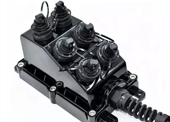 MST আউটডোর ক্যাবল এনক্লোজার বক্স SST 6 ফাইবার FTTH টার্মিনাল বক্স