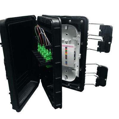 8 কোর 16 কোর ফাইবার অপটিক টার্মিনাল বক্স FC/LC PLC স্প্লিটার বক্স IP65