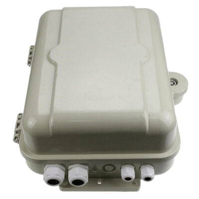 LGX ফাইবার অপটিক PLC স্প্লিটার 1x32 SMC+ABS সিমপ্লেক্স / ডুপ্লেক্স গ্রে