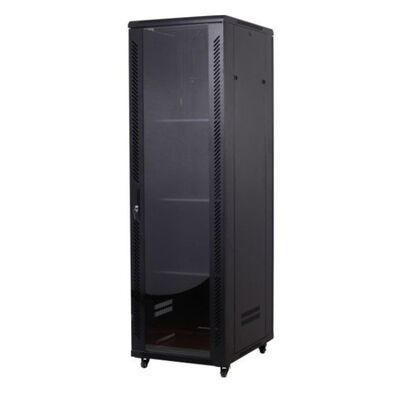 PDU সার্ভার র্যাক ক্যাবিনেট ফ্লোর স্ট্যান্ড SPCC 42U 600*1000*2000MM