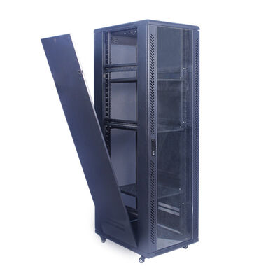 PDU সার্ভার র্যাক ক্যাবিনেট ফ্লোর স্ট্যান্ড SPCC 42U 600*1000*2000MM
