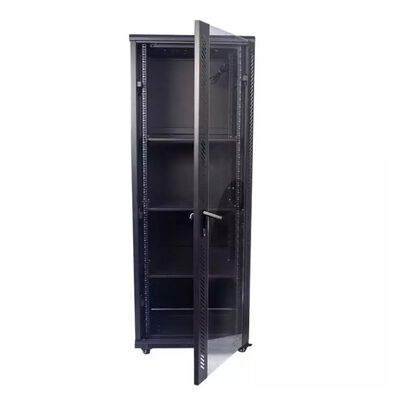 PDU সার্ভার র্যাক ক্যাবিনেট ফ্লোর স্ট্যান্ড SPCC 42U 600*1000*2000MM